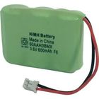 جاهز للاستخدام AAA750 Nimh Battery Packs 3.6V لمراقبة الطفل