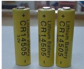 CR14505 3.0V بطارية ليثيوم- mno2 1800mAh ، بطاريات الليثيوم الكاميرا