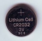 CR2032 3V بطارية ليثيوم الأساسية 210mAh ، خلية زر الجهد العالي