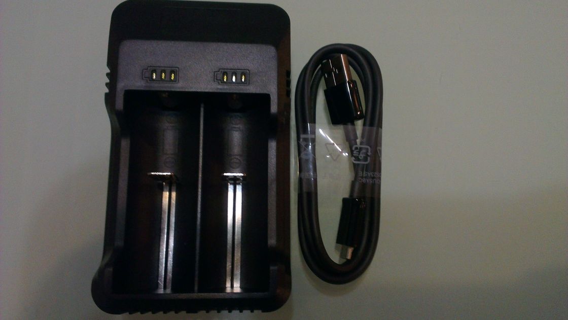 USB 18650 شاحن بطارية ليثيوم أيون 2 فتحات PC أكثر ذكاء شاحن الهاتف