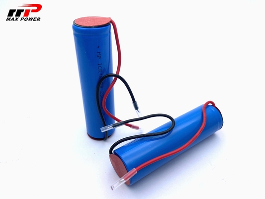 2300mAh 18650 3.7V بطاريات ليثيوم أيون قابلة لإعادة الشحن مقاومة درجات الحرارة العالية