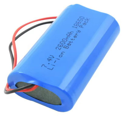 2024 CB UN38.3 بطارية الليثيوم 6.4v 3.7V 18650 2600mah 18650 خلايا بطارية ليثيوم أيون 18650 بطارية مخصصة