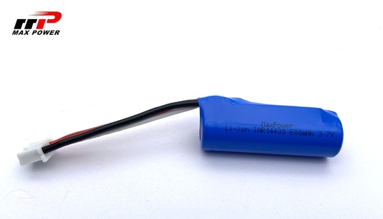 14430 3.7v 600mAh 10C بطارية ليثيوم أيون قابلة لإعادة الشحن ذات بطارية UL KC CB PSE
