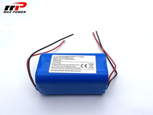 14.4V 18650 3500mAH بطارية ليتيم أيون حزمة للبطارية لتنظيف الروبوت المنظف