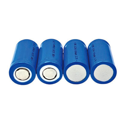 16340 3.7 فولت 800mah 950mAh 1000mAh بطاريات ليثيوم أيون CR123A مصباح فلاش مروحة بطارية ليثيوم أيون أسطوانية