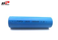 18650 1500 مللي أمبير 3.2 فولت بطارية LiFePO4 دورة عميقة لإضاءة الطوارئ