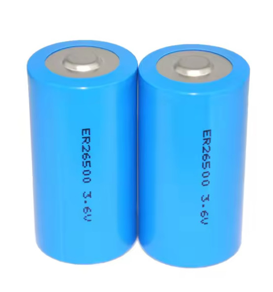 بطارية er26500 3.6v 8500mah 9ah lisocl2 بطارية Er26500 بطارية الليثيوم بحجم C 3.6V 9000mah بطارية الليثيوم الأساسية