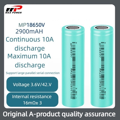 3.7 فولت 18650 فولت 2900mAh بطارية ليثيوم أيون -40°C إلى 85°C درجة حرارة واسعة