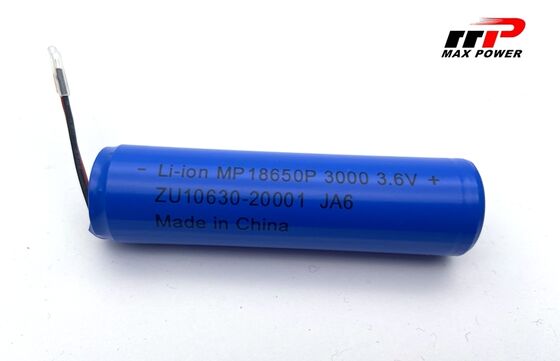 3000mAh 3.6V 18650 بطاريات ليثيوم أيون BIS IEC2133 CB