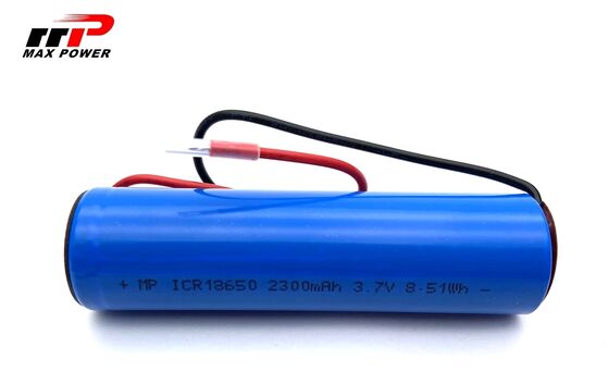 بطاريات ليثيوم أيون 18650 بقوة 2300 مللي أمبير في الساعة 3.7 فولت CB CE BIS IEC2133 CB