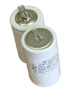 2.4V Ni-Cd إضاءة الطوارئ بطارية D4000mAh ماي عالية السعة