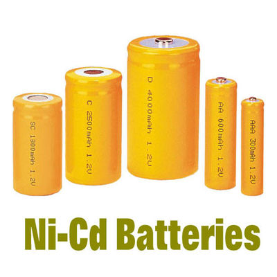 حزم بطارية NiCd AAA300MAH ، بطاريات قابلة لإعادة الشحن