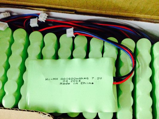 1600mAh 7.2V بطاريات AA NIMH قابلة للشحن ، والكاميرا بطارية ليثيوم OEM