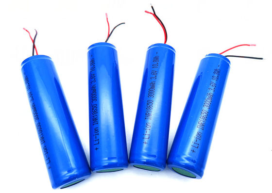 بطارية ليثيوم أيون قابلة لإعادة الشحن INR18650 3.7V 3000mAh مع UL KC CB PSE
